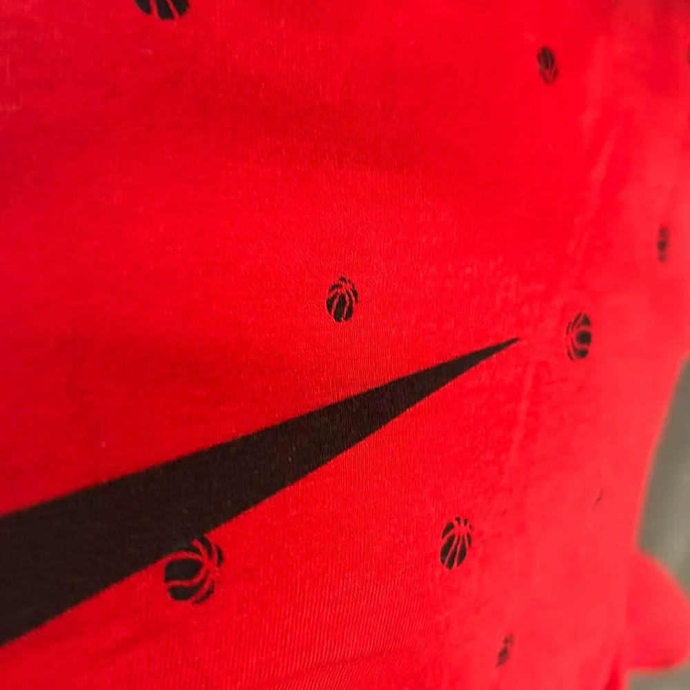 Nike tee with mini basketballs